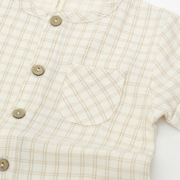 オーガニックコットン ベビーチャーリージャンプスーツ