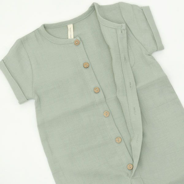 オーガニックコットン ベビーチャーリージャンプスーツ