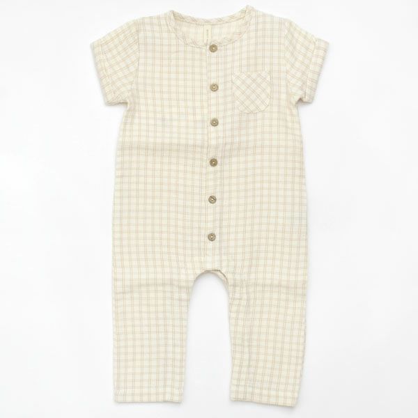 オーガニックコットン ベビーチャーリージャンプスーツ