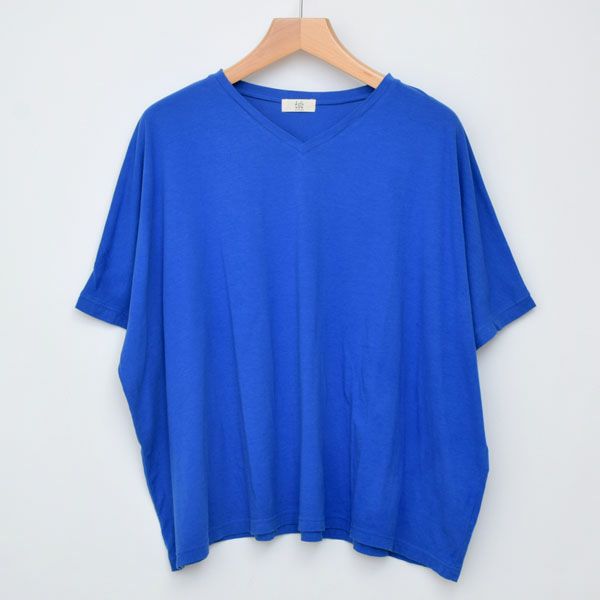 オーガニックコットン VネックTシャツ