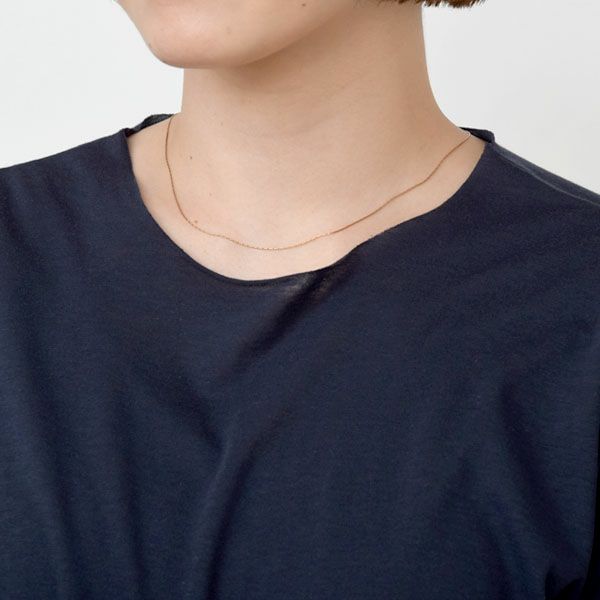 オーガニックコットン 長袖プルオーバー