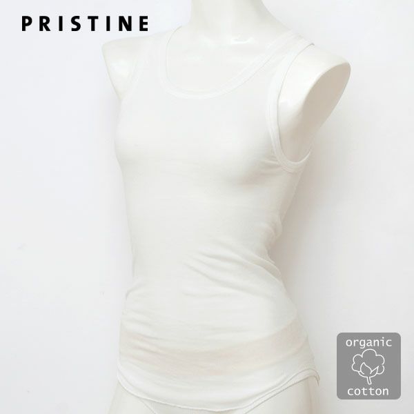 オーガニックコットン フロストテレコタンクトップ