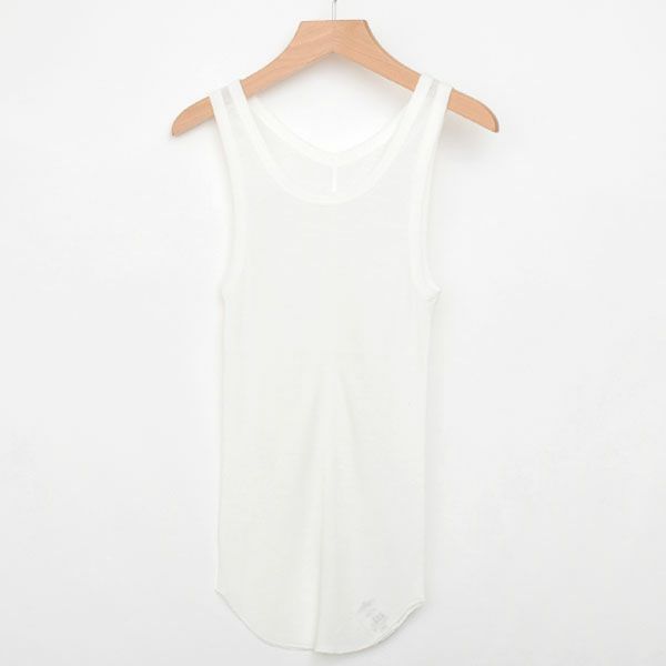 オーガニックコットン フロストテレコタンクトップ