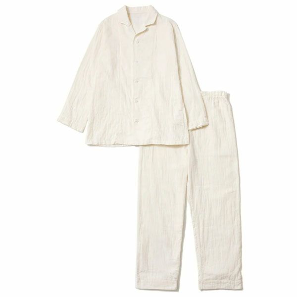 オーガニックコットン やわらかWガーゼパジャマ