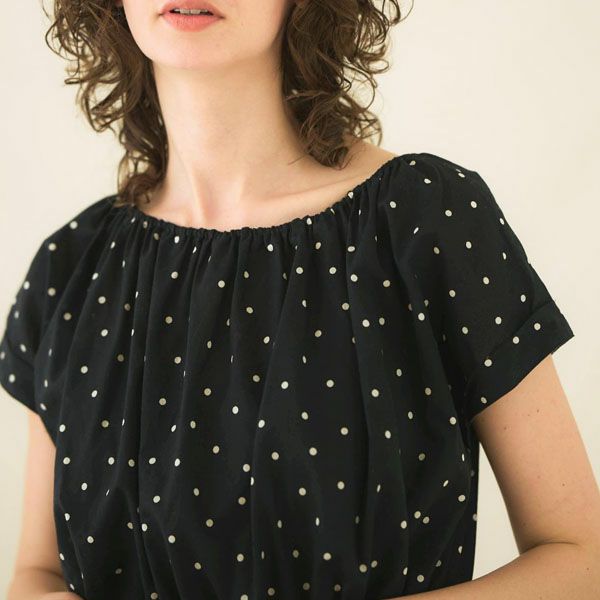 オーガニックコットン アザミワンピース