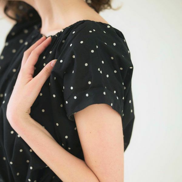 オーガニックコットン アザミワンピース