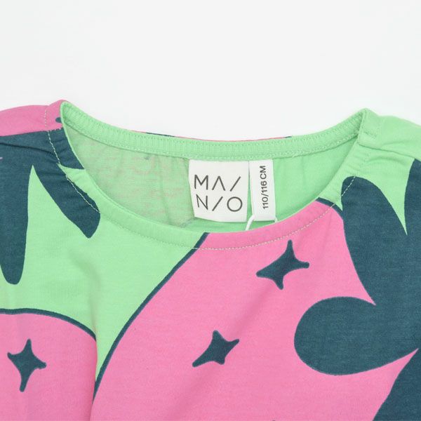 オーガニックコットン キッズＴシャツGiant Strawberry