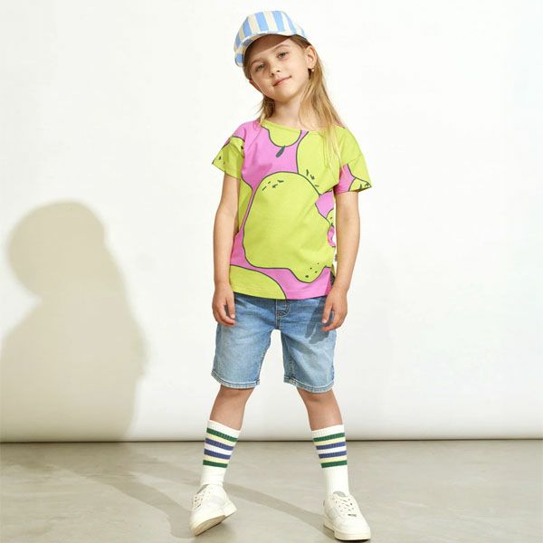 オーガニックコットン キッズＴシャツ Pear