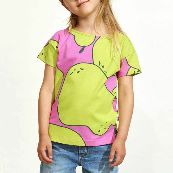 オーガニックコットン キッズＴシャツ Pear
