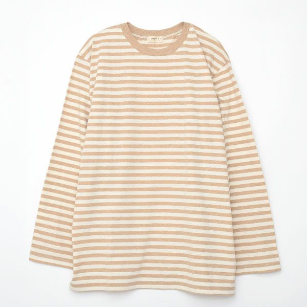 オーガニックコットン メンズボーダーパジャマ