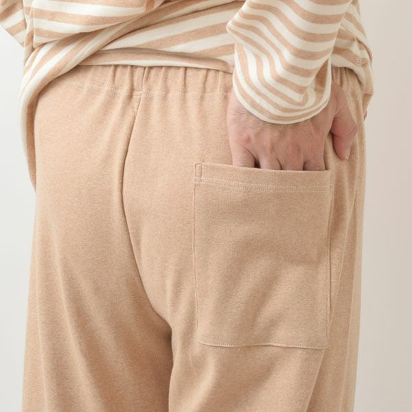 オーガニックコットン メンズボーダーパジャマ