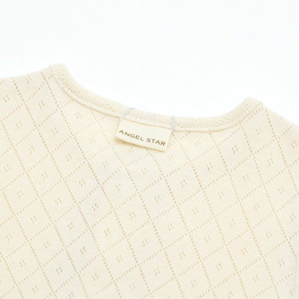 オーガニックコットンロンパース型肌着