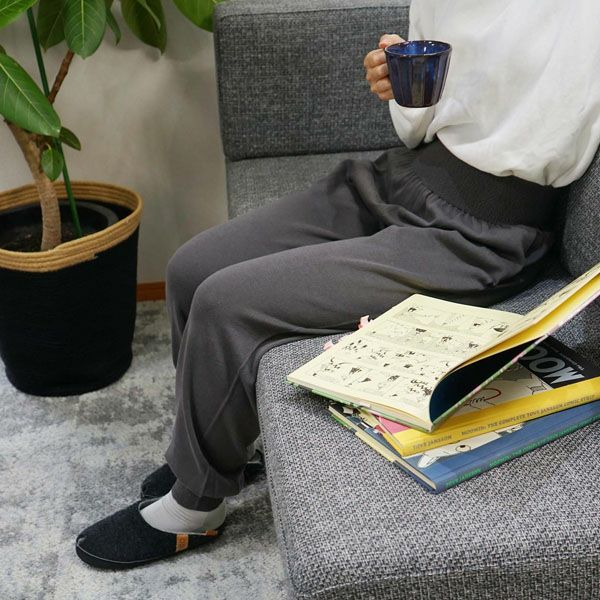 オーガニックコットンポケット付きパンツ