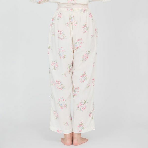 オーガニックコットン プリムローズ ノーカラーパジャマ