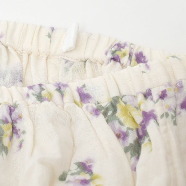 オーガニックコットン プリムローズ ノーカラーパジャマ