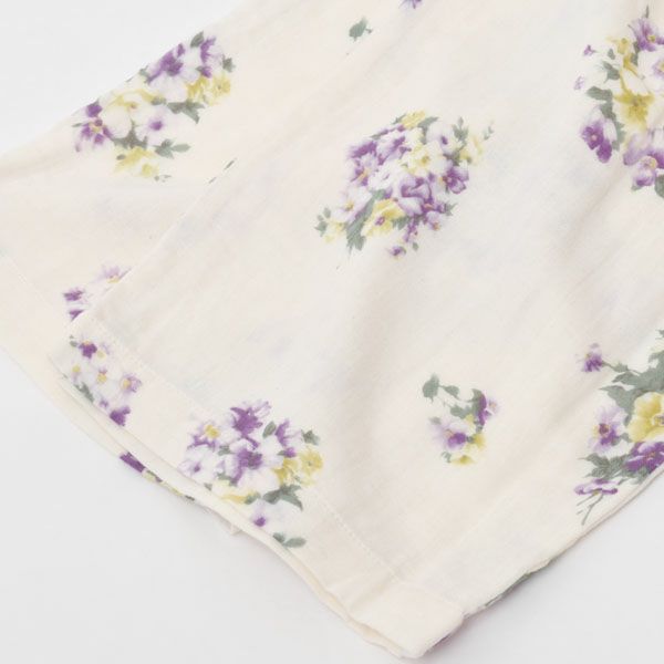 オーガニックコットン プリムローズ ノーカラーパジャマ