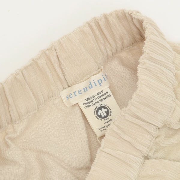 serendipity オーガニックコットン キッズ コーデュロイストレートパンツ