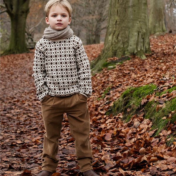 serendipity オーガニックコットン キッズ コーデュロイストレートパンツ