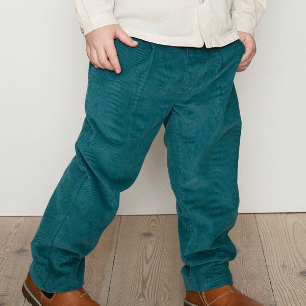 serendipity オーガニックコットン キッズ コーデュロイストレートパンツ