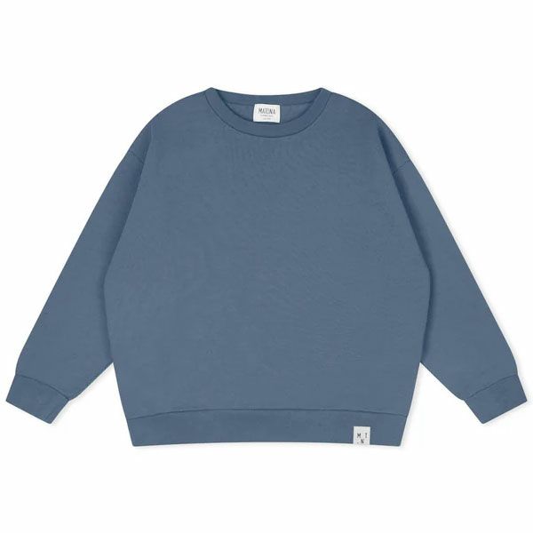 オーガニックコットン キッズ 裏起毛 クルーネックスウェットシャツ