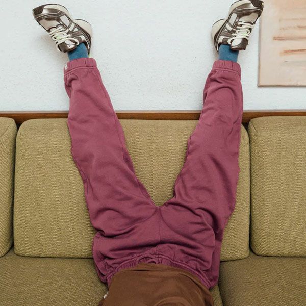 オーガニックコットン キッズ 裏起毛 スウェットパンツ