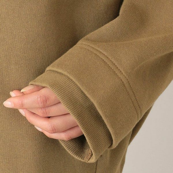 オーガニックコットン 裏起毛ブルゾン