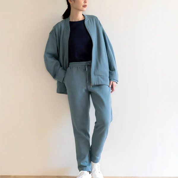 オーガニックコットン 裏起毛ユニセックスパンツ