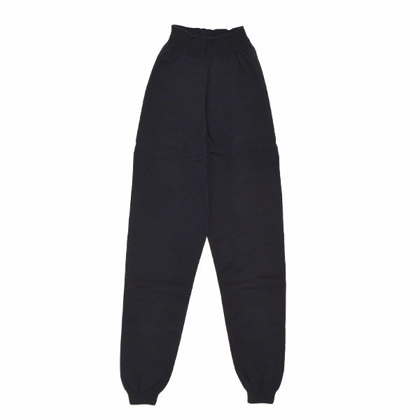 オーガニックコットン スーピマ　縫い目のないロングニットパンツ