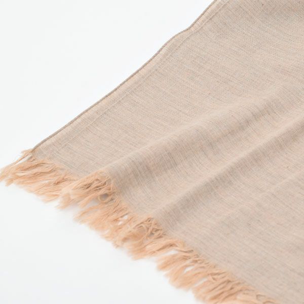 オーガニックコットン＆ヤク 米沢織ストール