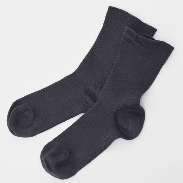 オーガニックコットン ゴムなしリブソックス