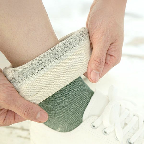 オーガニックコットン やさしいソックス クローバー