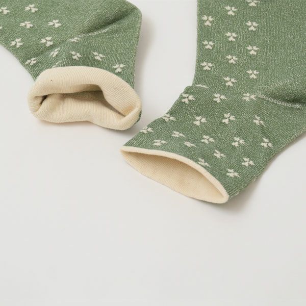 オーガニックコットン やさしいソックス クローバー