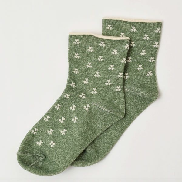 オーガニックコットン やさしいソックス クローバー