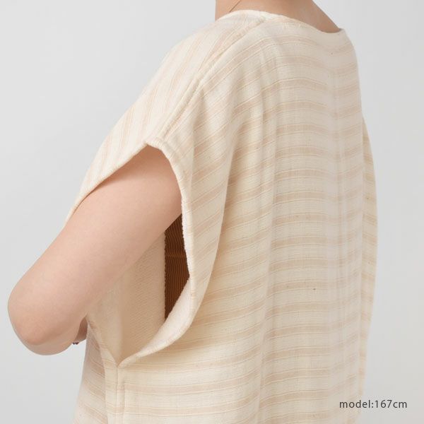 オーガニックコットン スラブガーゼ バスドレス