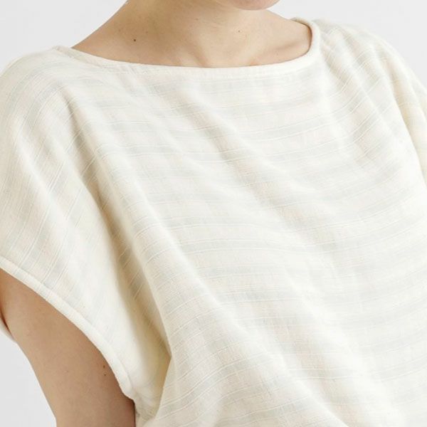 オーガニックコットン スラブガーゼ バスドレス