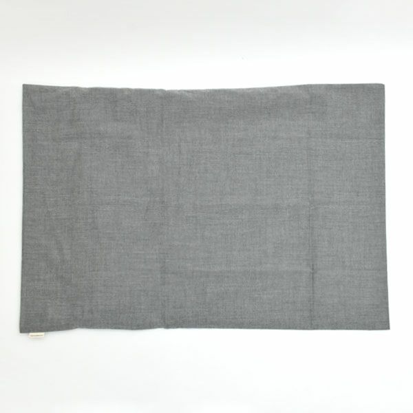 オーガニックコットン ローン ブラック ピローケース | オーガニック