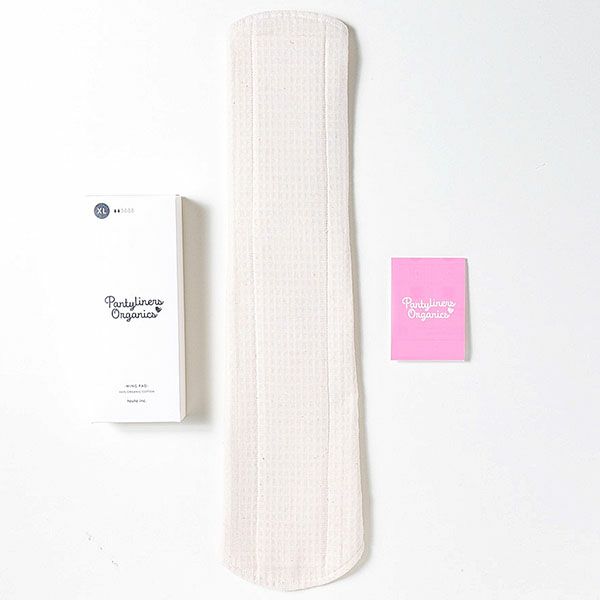 オーガニックコットン 羽つきパッド 夜用 XL