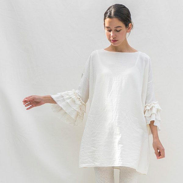 オーガニックコットン ローズマリードレス