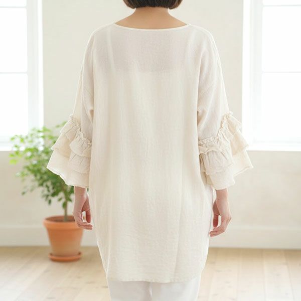 オーガニックコットン ローズマリードレス