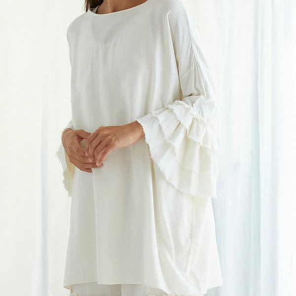 オーガニックコットン ローズマリードレス