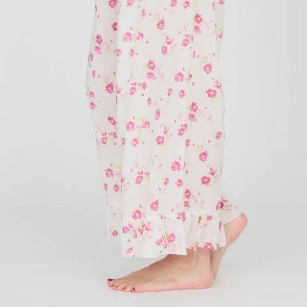 オーガニックコットン フレンチローズフリルパンツ