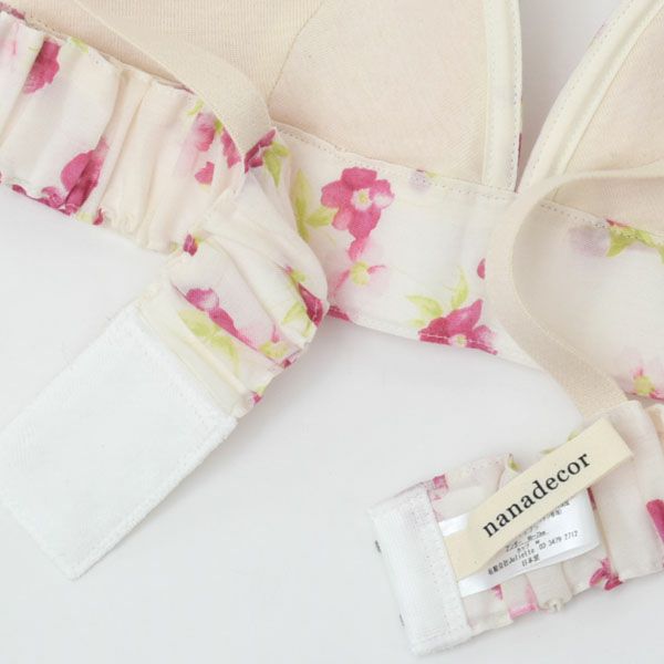 オーガニックコットン フレンチローズ三角ブラ