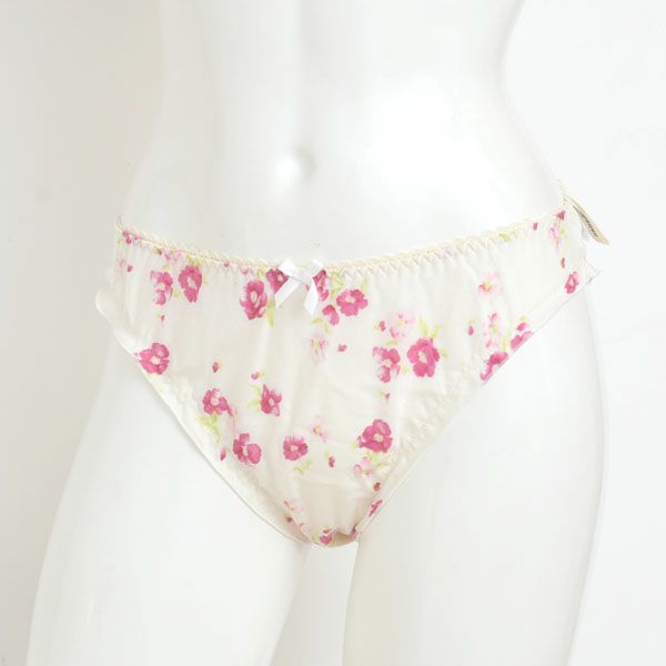 オーガニックコットン フレンチローズフリルショーツ