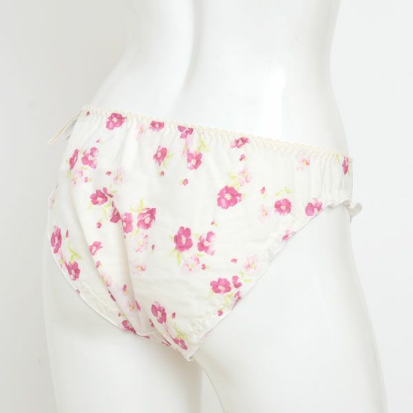 オーガニックコットン フレンチローズフリルショーツ