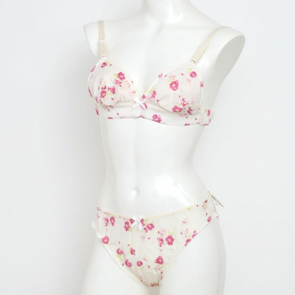 オーガニックコットン フレンチローズフリルショーツ