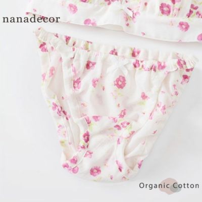 オーガニックコットン フレンチローズストリングショーツ