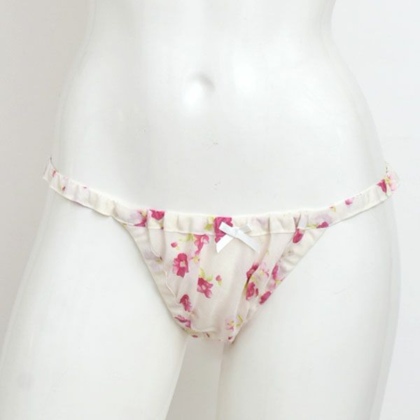 オーガニックコットン フレンチローズストリングショーツ