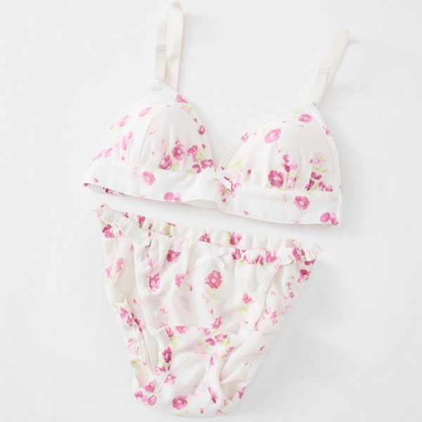 オーガニックコットン フレンチローズストリングショーツ