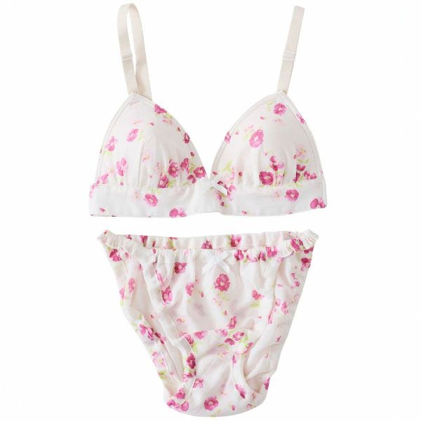 オーガニックコットン フレンチローズストリングショーツ