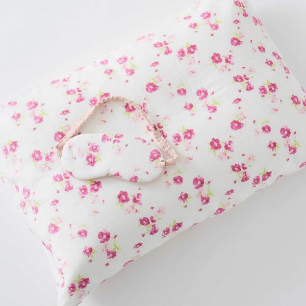 オーガニックコットン フレンチローズピローケース43×63